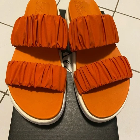 FINAL SALE ‼️SORAL ROAMING TWO STRAP SLIDE SANDALS NWB IN DESERT SUN - Picture 7 of 12